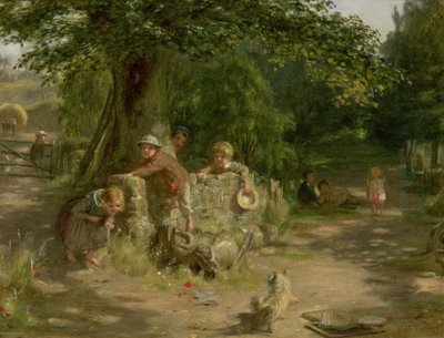 Spielkameraden, 1867 von William McTaggart